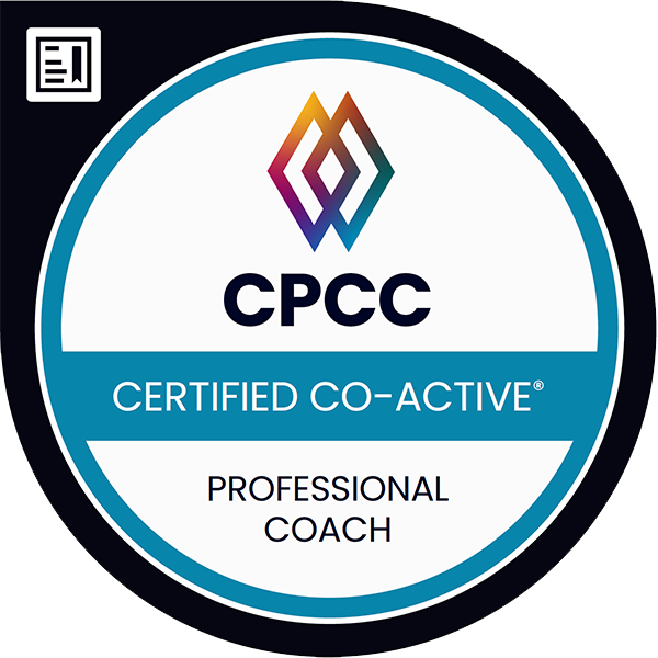 CPCC — Certified Co-Active Professional Coach